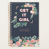 Haal het meisje | Gepersonaliseerd Planner (Voorkant)