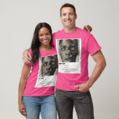 Haal het minimalistische Poster eruit T-shirt (Unisex)