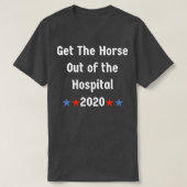 Haal het paard uit het ziekenhuis t-shirt (Design voorkant)