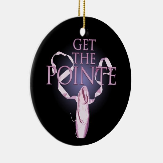 Haal het puntje keramisch ornament (Rechts)