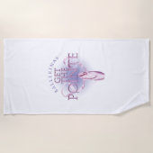 Haal het puntje strandlaken (Voorkant)