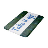 Haal het uit Bath Mat / Blue Green Sparkle (Gekanteld)