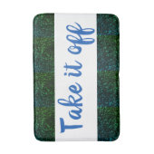 Haal het uit Bath Mat / Blue Green Sparkle (Voorkant Verticaal)