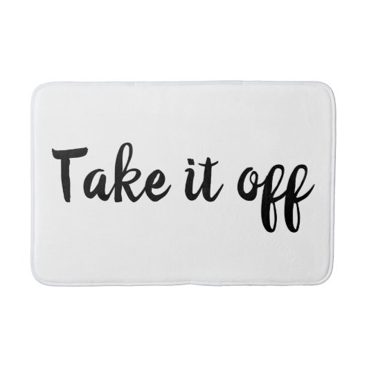 Haal het van Bath Mat (Voorkant)