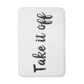 Haal het van Bath Mat (Voorkant Verticaal)