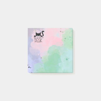 Haal het van mijn bureau. post-it® notes