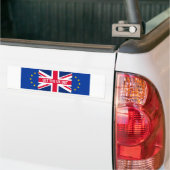 Haal het Verenigd Koninkrijk uit de EU Bumpersticker (Op Truck)