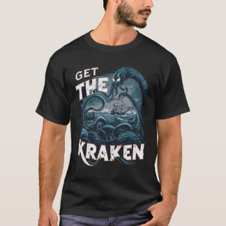 Haal het Zee Monster Kraken T-shirt