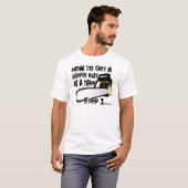 Haal Hippies uit je bomen T-shirt (Voorkant volledig)
