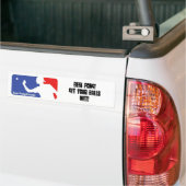 Haal je ballen nat bumpersticker (Op Truck)