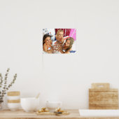 Haal je ballen nat | PORTOPONG Poster (Keuken)