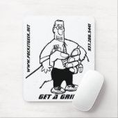 Haal je beek op mousepad muismat (Met muis)