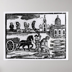 Haal je dood uit, de Grote Plague van 1665 Poster