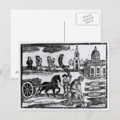 Haal je dood uit, de grote vlag van 1665 briefkaart (Voorkant / Achterkant)