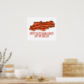 Haal je eigen bacon in huis poster (Keuken)