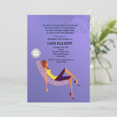 Haal je Feet Vrouw Retirement Party op Kaart (Staand voorkant)