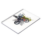 Haal je gas op de motorfiets notitieboek (Linkerzijde)