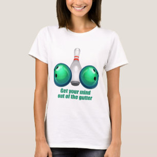 Haal je geest uit de Gutter (groen).png T-shirt