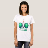 Haal je geest uit de Gutter (groen).png T-shirt (Voorkant volledig)