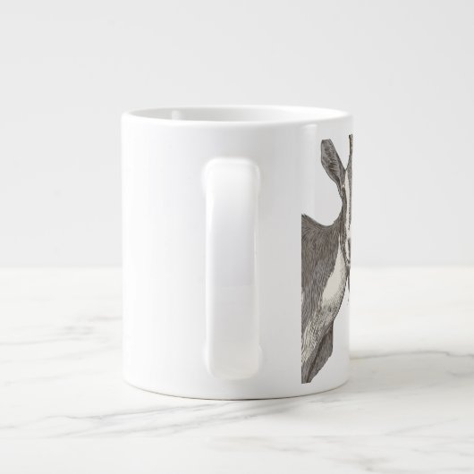 Haal je geit grote mok in huis (Achterkant)