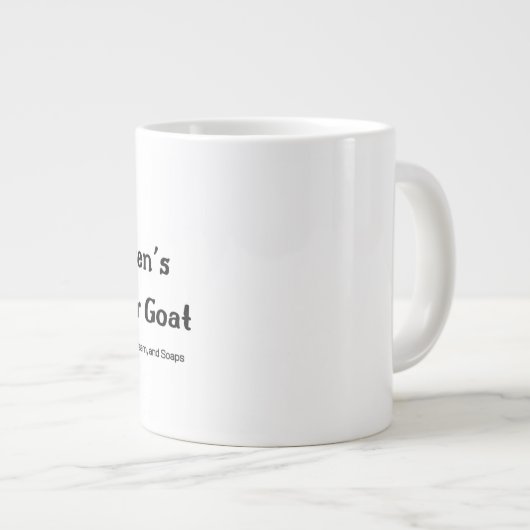 Haal je geit grote mok in huis (Voorkant rechts)