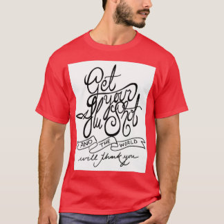 Haal je griepprik op de sticker 1 t-shirt