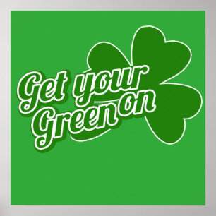 Haal je groene op poster
