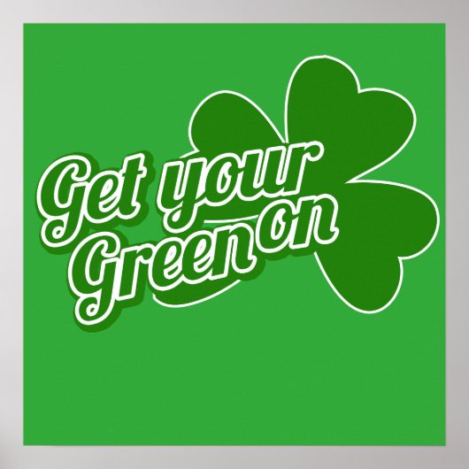 Haal je groene op poster (Voorkant)