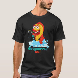 Haal je hengel uit   Vissen T-shirt