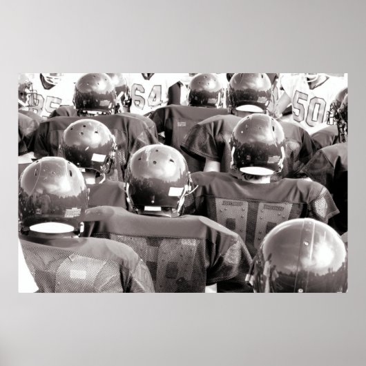 Haal je hoofd in het spel poster (Voorkant)