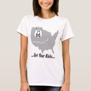 Haal je ijsjes op Route 66 T-shirts en Gifts.