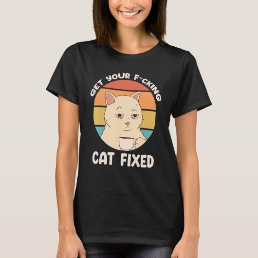 Haal je kat uit de kast t-shirt (Voorkant)