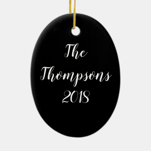 Haal je knobbeltje niet in een grappige hoek keramisch ornament (Achterkant)