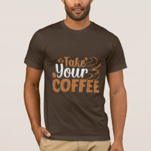 Haal je koffie T-shirt uit
