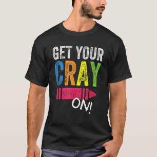 Haal je kraak terug naar schoolleraren t-shirt