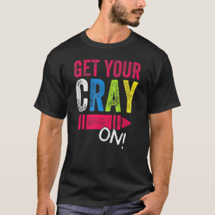 Haal je kraak weer op school t-shirt