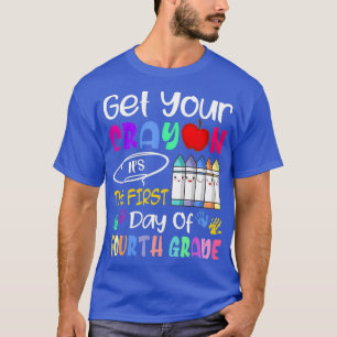 Haal je krijt op de eerste dag van het vierde Kind T-shirt