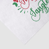 Haal je kuitje niet in een driehoekskerstmis tissuepapier (Detail)