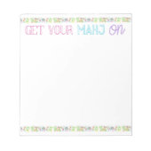 Haal je Mahj op Notitieblok (Voorkant)