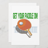 Haal je peddel aan kaart (Voorkant / Achterkant)