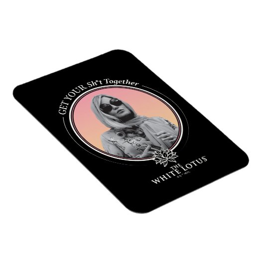 Haal je sh * t bij elkaar - De witte lotus Magneet (Rechterzijde)