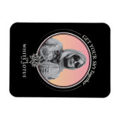 Haal je sh * t bij elkaar - De witte lotus Magneet (Horizontaal)