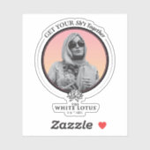 Haal je sh * t bij elkaar - De witte lotus Sticker (Vel)