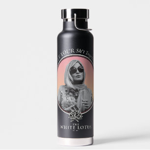 Haal je sh * t bij elkaar - De witte lotus Waterfles