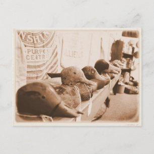 Haal je spullen in een rij - Briefkaart