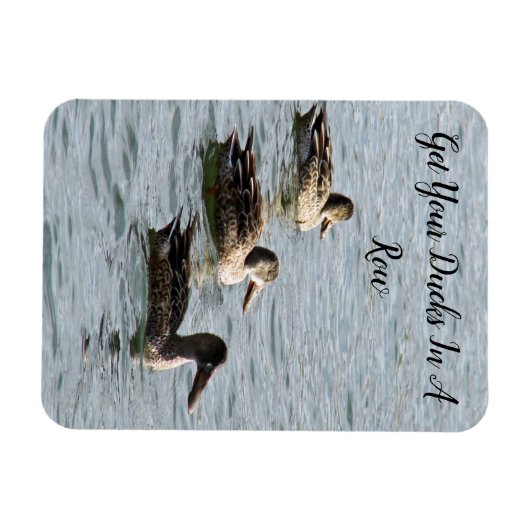 Haal je spullen in een rij magneet (Horizontaal)