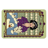 Haal je spullen in een Row_A_4x6 koelkast Magnet Magneet (Horizontaal)