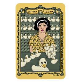 Haal je spullen in een Row_C_4x6 koelkast Magnet Magneet