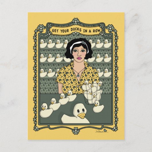 Haal je spullen in een Row_C_ Briefkaart (Voorkant)