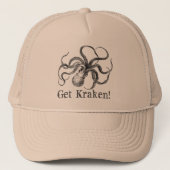 Haal Kraken  Zee Monster Trucker Pet (Voorkant)